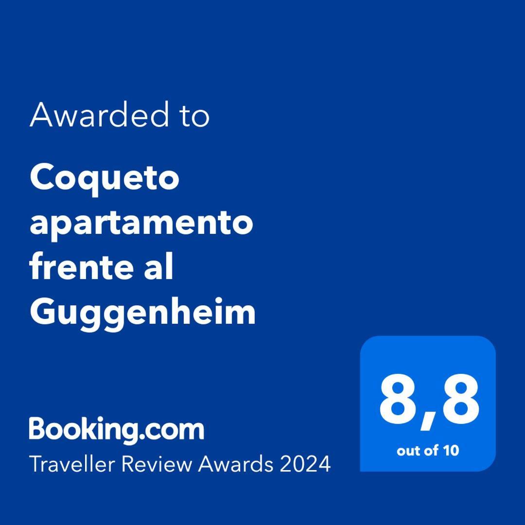 Coqueto Apartamento Frente Al Guggenheim ビルバオ エクステリア 写真